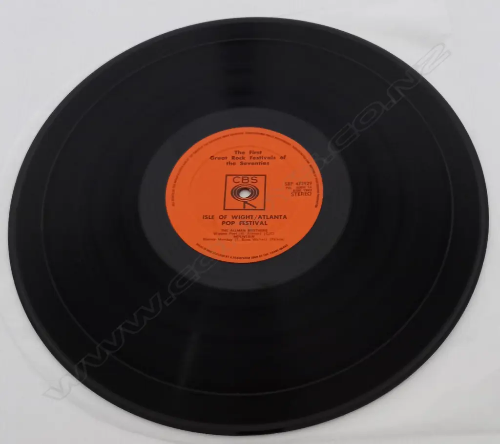 Various, The First Great Rock Festivals Of The Seventies - Isle Of Wight / Atlanta Pop Festival, (Triple Disc) Image 1++